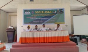 DPC Asosiasi Penambang Rakyat Indonesia (APRI) Kabupaten Pohuwato menggelar sosialisasi blok Wilayah Pertambangan Rakyat (WPR) dan Persyaratan Izin Pertambangan Rakyat (IPR).