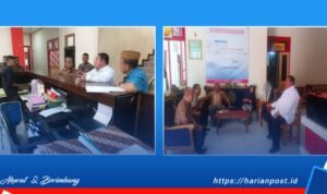 Penjabat Bupati Boalemo Hendriwan melakukan inspeksi mendadak(Sidak) di Ispektorat Kabupaten Boalemo dan BKAD Kabupaten Boalemo