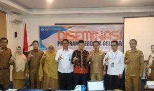 Adnan Entengo menghadiri acara pelaksanaan diseminasi hasil program merdeka belajar tahun 2022