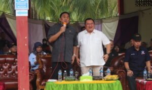 Penjabup Boalemo Hendriwan Bersama Rachamt Gobel Anggota DPR RI
