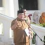 Penjabat Bupati Boalemo, Saat Memimpin Apel Awal Bulan