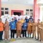 , Pj Bupati Boalemo Dr. Drs Hendriwan M.Si menerima secara resmi bantuan kemanusiaan dari Pemerintah Kabupaten Pohuwato