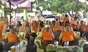 Penjabat Bupati(Penjabup) Boalemo, Hendriwan menghadiri pencanangan Hari Amal Bhakti kementerian Agama RI Ke - 77