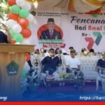 Bupati Gorontalo Utara Saat Menghadiri Hari Amal Bhakti ke-77 Tahun Kementerian Agama