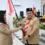 Ketua Kwartir Daerah Gerakan Pramuka Gorontalo Dra. Idah Sahidah,MH, melantik Penjabat Bupati (Penjabup) Boalemo Hendriwan sebagai ketua majelis pembimbing cabang gerakan pramuka Boalemo