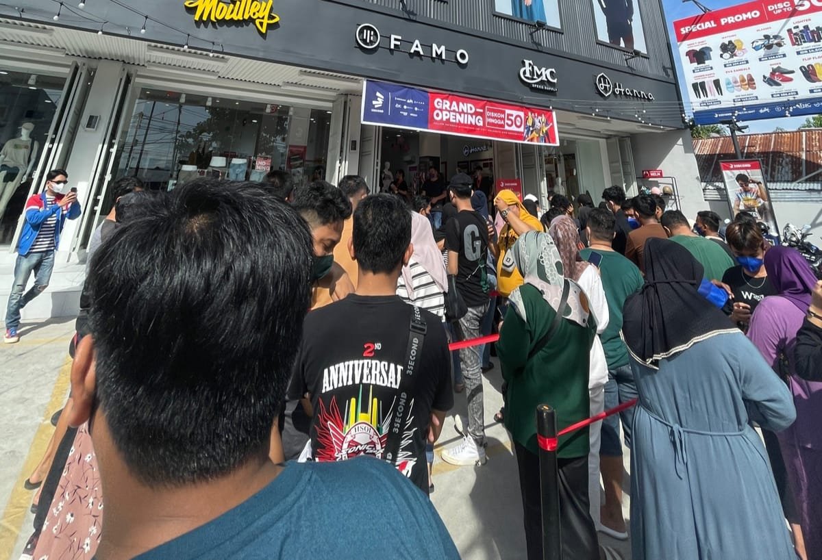 Grand Opening 3Second Family Store Gorontalo