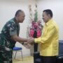 - Ketua DPRD Provinsi Gorontalo, Paris Jusuf menerima kunjungan kerja Komandan Korem (Danrem) 133/Nani Wartabone, Brigjen Totok Sulistyono