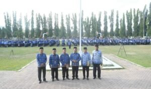 Sekretaris Daerah (Sekda) Sherman Moridu meminta Korps Pegawai Republik Indonesia (Korpri) agar tidak terlena dengan berbagai capaian prestasi yang telah dicapai di Organisasi Perangkat Daerah (OPD).