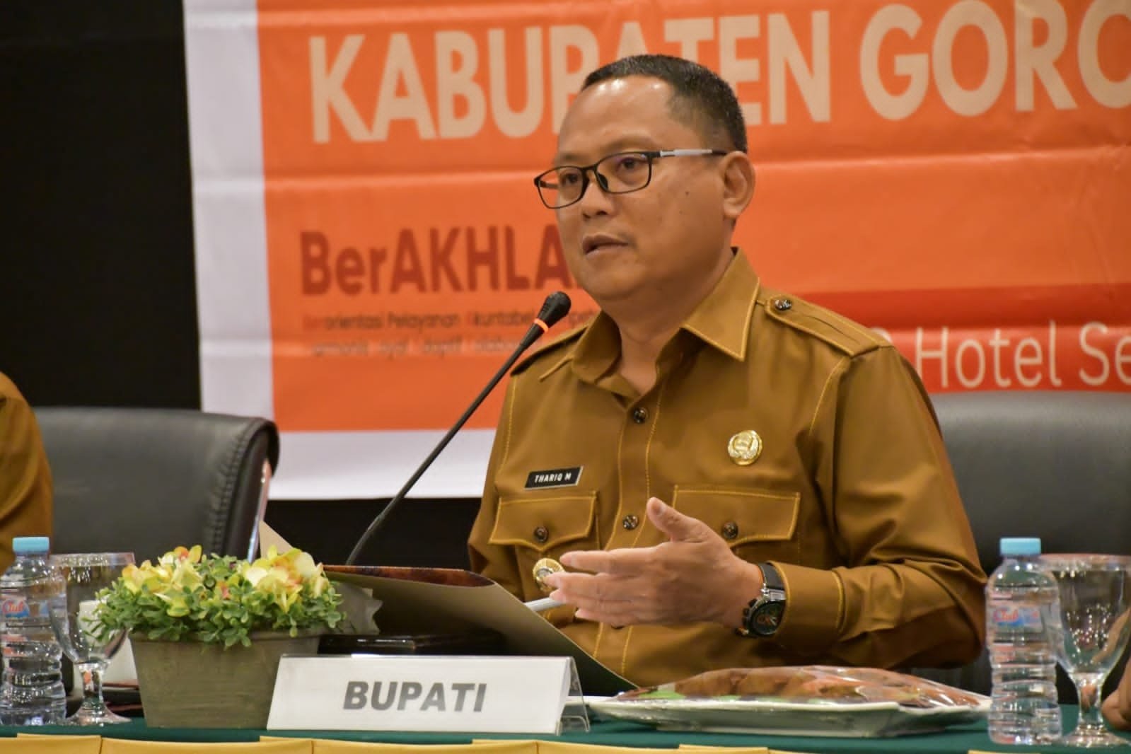 Bupati Kabupaten Gorontalo Utara Thariq Modanggu