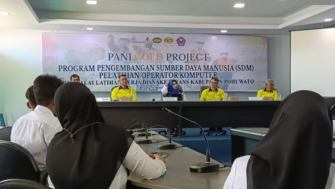 Pani Gold Project berikan pelatihan SDM