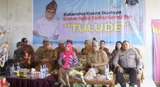 Perayaan Tulude, di Desa Langke, Gorontalo Utara