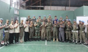 Pelatihan Mental Satpol PP oleh Polisi Militer