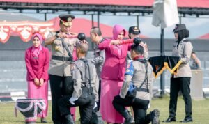 Wakapolda Gorontalo membuka Diktuk Bintara Polri Tahun 2023