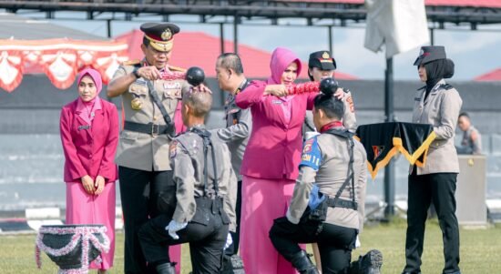 Wakapolda Gorontalo membuka Diktuk Bintara Polri Tahun 2023