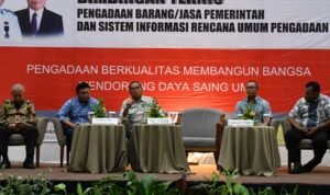Terkait pengadaan barang dan jasa, Pemerintah Gorontalo Utara menggelar Bimbingan Tekhnis