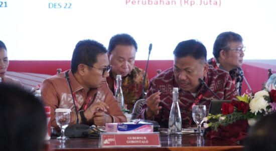 Penjabat Gubernur Gorontalo Menghadiri Rapat Rups BSG di Manado.