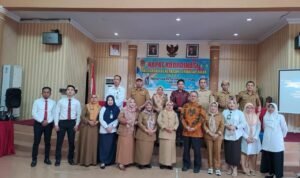 Pemkab Gorontalo Utara saat menggelar rapat koordinasi pencegahan kekerasan terhadap perempuan dan anak