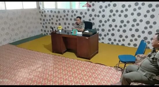 Sekertaris Satpol PP Provinsi Gorontalo Ruli Lasulika mendorong sub bagian agar melahirkan tata kelola pemerintahan yang baik