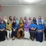 DWP Satpol-PP Provinsi Gorontalo saat menggelar rapat kerja perdana