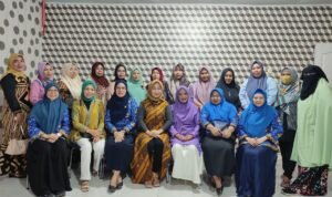 DWP Satpol-PP Provinsi Gorontalo saat menggelar rapat kerja perdana