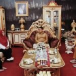 Penjagub Hamka saat menerima kunjungan LKBN