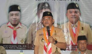 Ketua Kwarcab Pramuka Pohuwato Nasir Giasi