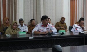 Kepala Dinas Kesehatan Kabupaten Pohuwato Fidi Mustafa dalam rapat evaluasi kerja yang digelar DPRD Pohuwato, Senin, 13 Maret 2023 Kemarin