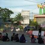 LMID Eksekutif Wilayah Gorontalo menggelar aksi di bundaran HI Kota Gorontalo