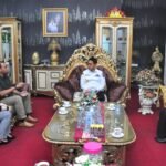 Kepala BPJS Kesehatan Gorontalo yang baru, Djamal Ardiansyah, sowan ke Penjabat Gubernur Hamka Hendra Noer