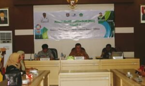 Penjabup Hendriwan saat menghadiri FGD penyusunan RKPD