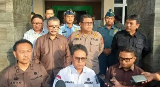 Penjagub Gorontalo bersama unsur forkopimda