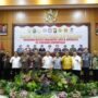 Bupati Gorontalo Utara Thariq Modanggu saat menghadiri rapat Forkopimda diperluas bersama Bupati/Walikota, KPU dan Bawaslu
