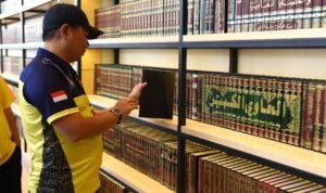 Penjagub Kujungi Rumah Literasi Dengan Konsep Eropa