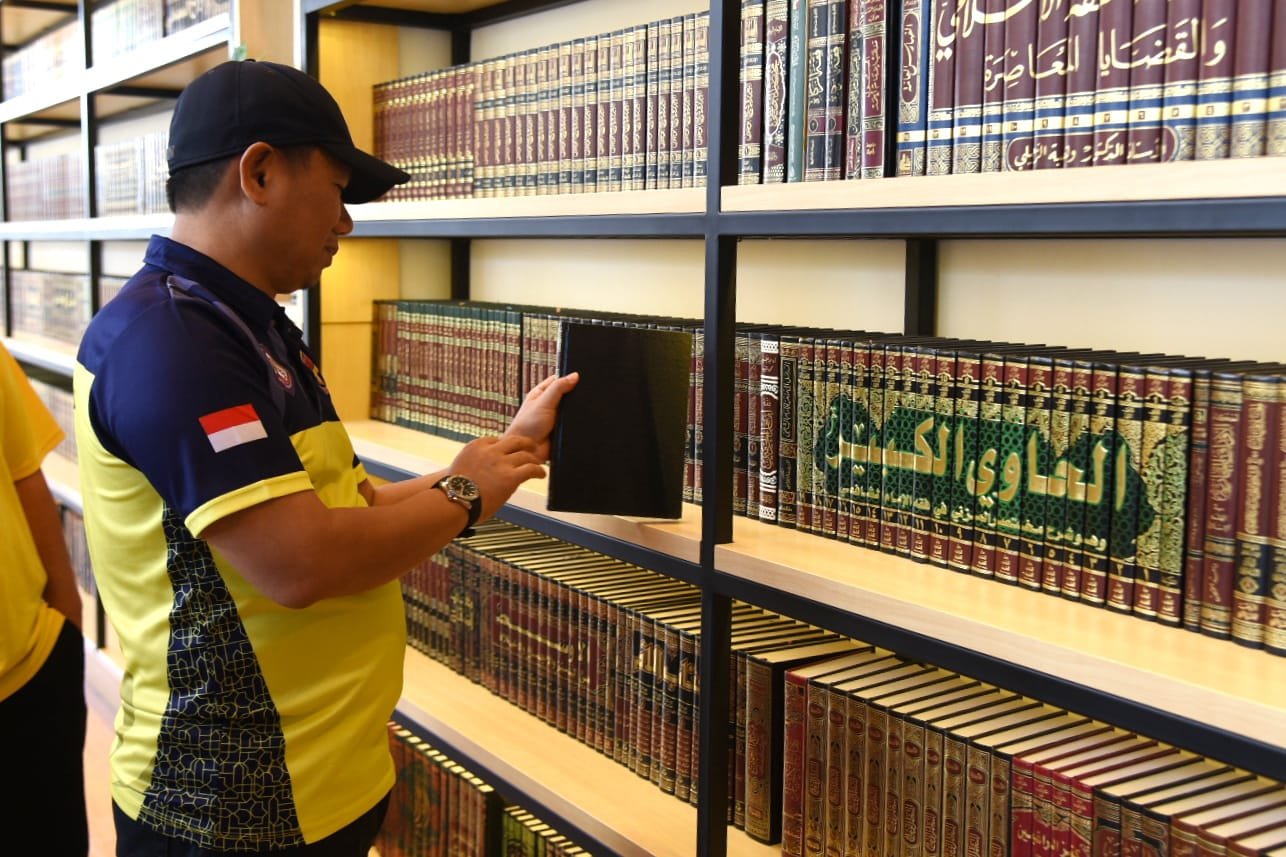 Penjagub Kujungi Rumah Literasi Dengan Konsep Eropa