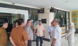 Komisi I DPRD Provinsi Gorontalo, saat melakukan kunjungan kerja ke Dikbudpora Provinsi Gorontalo