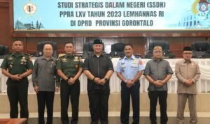 - Tim Lembaga Ketahanan Nasional (Lemhannas) RI melakukan kunjungan kerja ke DPRD Provinsi Gorontalo, dalam rangka Studi Strategis Dalam Negeri (SSDN) PPRA LXV tahun 2023.
