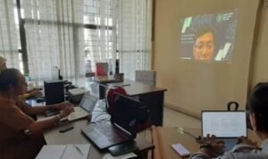 Sejumlah PNS Dinas Kominfotik Provinsi Gorontalo mengikuti