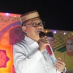 Bupati Gorontalo Utara Thariq Modanggu saat membuka MTQ Tingkat Kecamatan Monano
