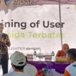Kepala Pusat Alisher Mulyadi Benteng dalam sambutan pembukaan training of user pestisida