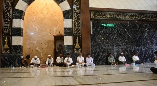 Sholat Shubuh Berjamaah di Masjid Baiturrahman Desa Modelomo oleh Pemkab Boalemo