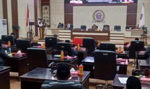 Rapat Paripurna DPRD Pohuwato Dalam Rangka Penyerahan Rekomendasi LKPJ Bupati Pohuwato tahun 2022