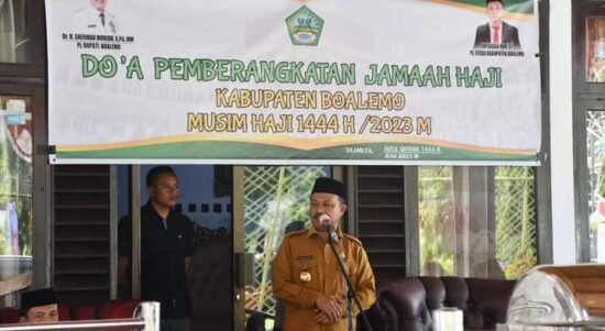 Doa Pemberangkatan Jamaah Haji Kabupaten Boalemo