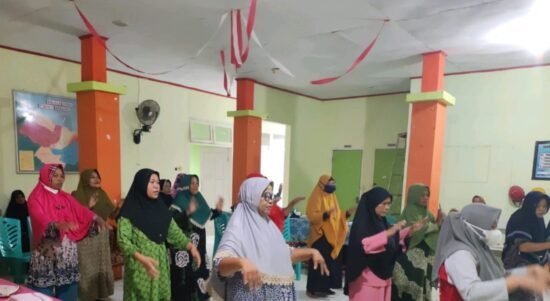 Senam Prolanis di Puskesmas Berlian