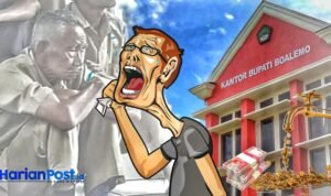Ilustrasi ASN Menanti gaji 13 (isham/harianpost.id)