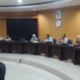 Rapat komisi I Deprov Bersama Biro hukum maupun Satpol PP Pemprov