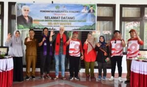 Pemkab Boalemo saat menerima kunjungan Sekretaris Jenderal UNESCO Global Geopark Network Mr. Guy Martini