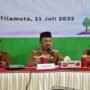 Penjabup Boalemo saat membuka In House Training Program Sekolah Penggerak