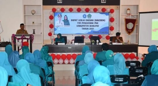 Rapat Kerja Daerah Tim Penggerak PKK Kabupaten Boalemo