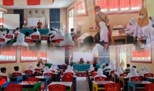 Skrining kejiwaan di SMP 3 Paguyaman