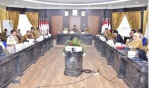 Pemerintah Provinsi Gorontalo di Pimpin PLT Sekda Provinsi Gorontalo Budiyanto Sidiki Melaksanakan Rapat Pembahasan Keguatan Car Free Day (CFD)